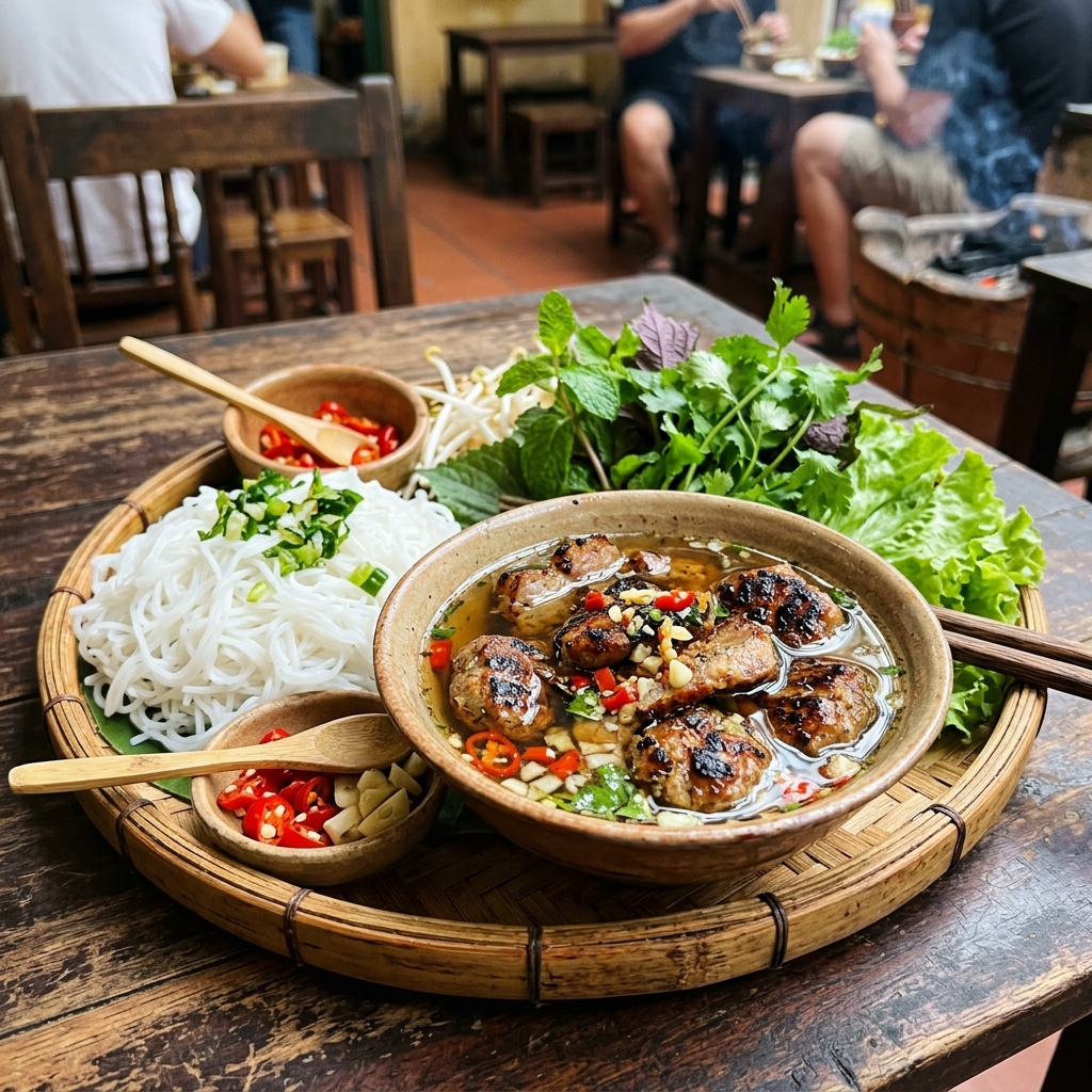 Detailed Review of 5 Heritage Bun Cha Restaurants in Hanoi Old Quarter